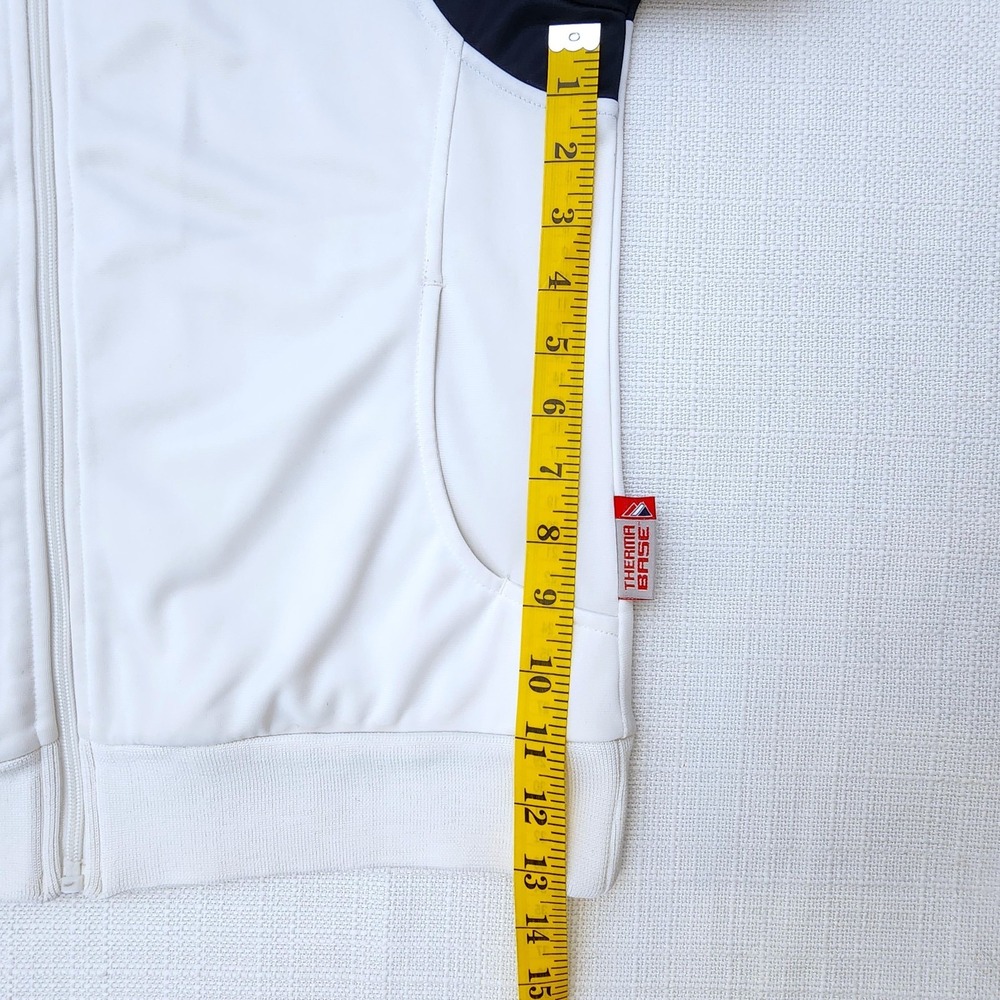 Therma Base Majestic New York Yankees MLB Baseball Full Zip-Up Jacket Sz S - Picture 8 of 11